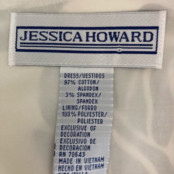 Jessica Howard Black & Off White Dress - Picture 6 of 10
